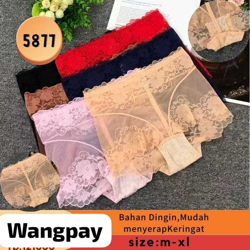 CD / celana dalam wanita brokat 5877
