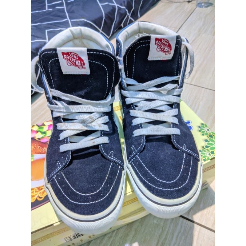 Vans Sk8 High Blue Japan Market