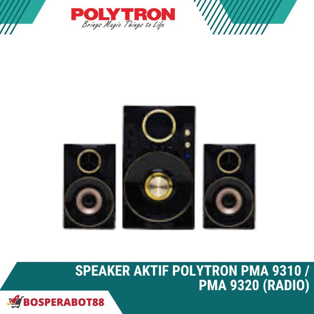 SPEAKER AKTIF POLYTRON PMA 9310 /  PMA 9320 (RADIO)