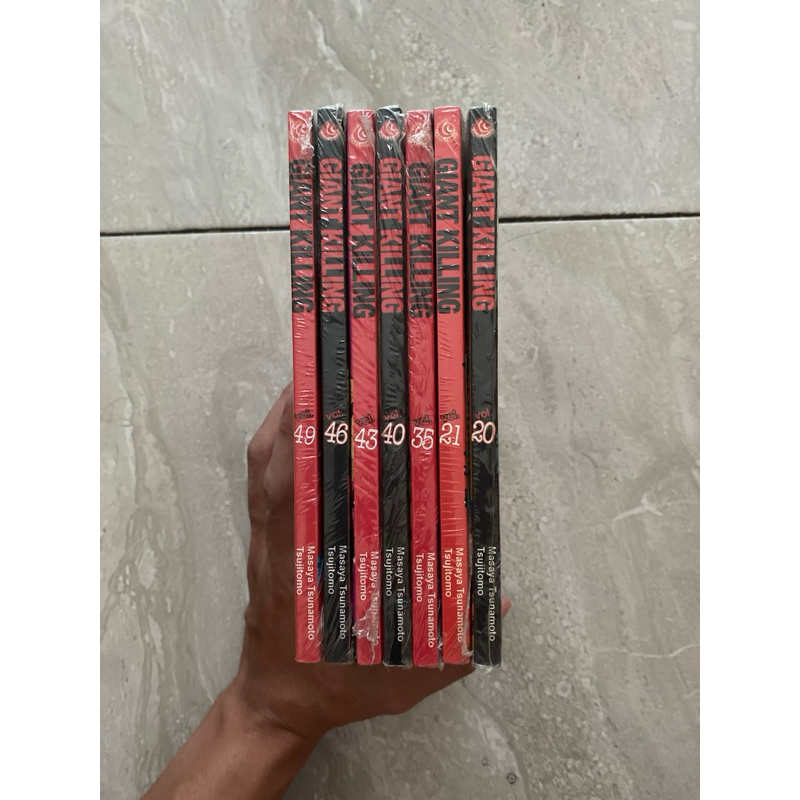 Komik Giant Killing Set - Vol Random (20, 21, 35, 40, 43, 46, 49)