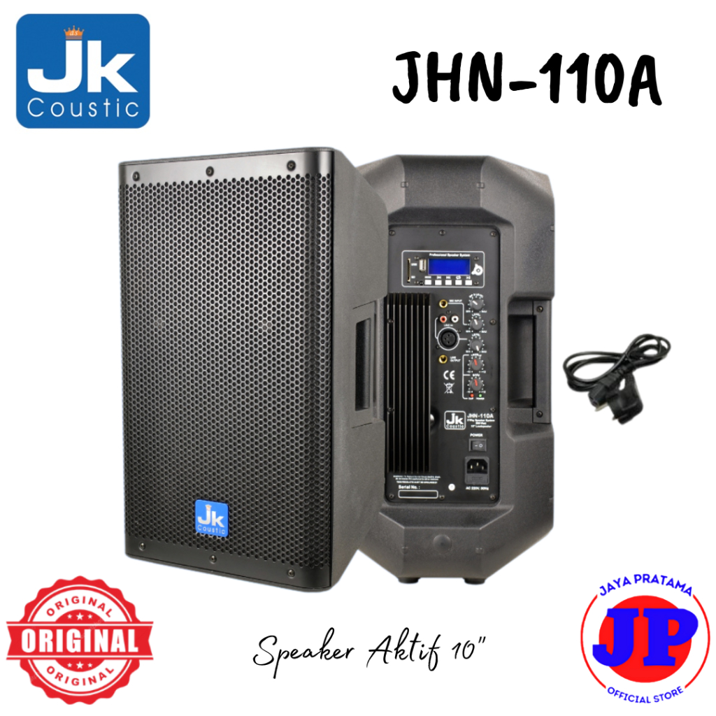 JK Coustic Speaker Aktif JHN110A 10-Inch Speaker Aktif JHN-110A