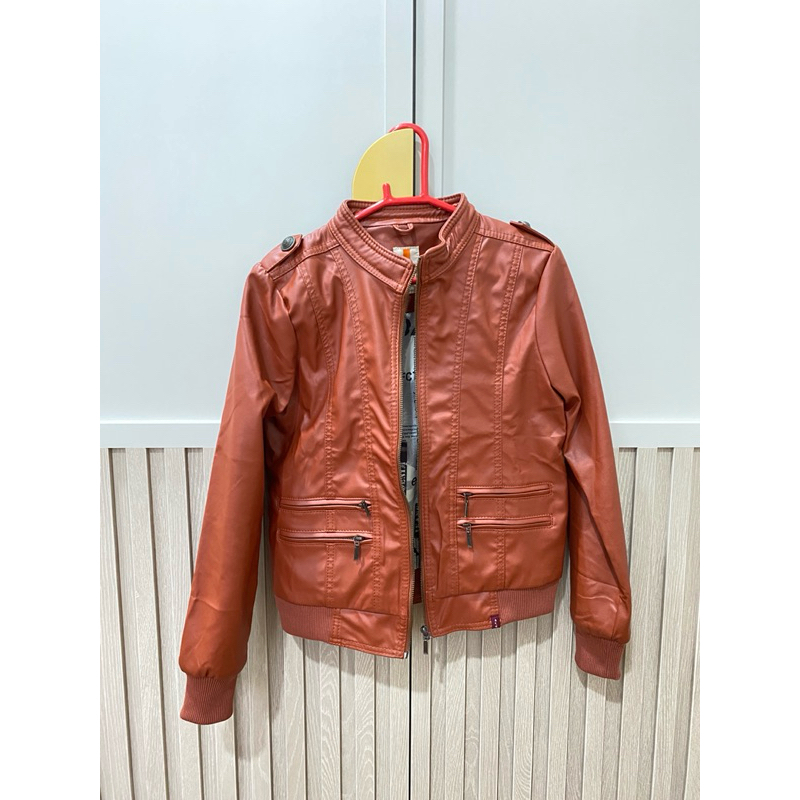 Jaket Kulit Wanita Ako Collection Original size XL