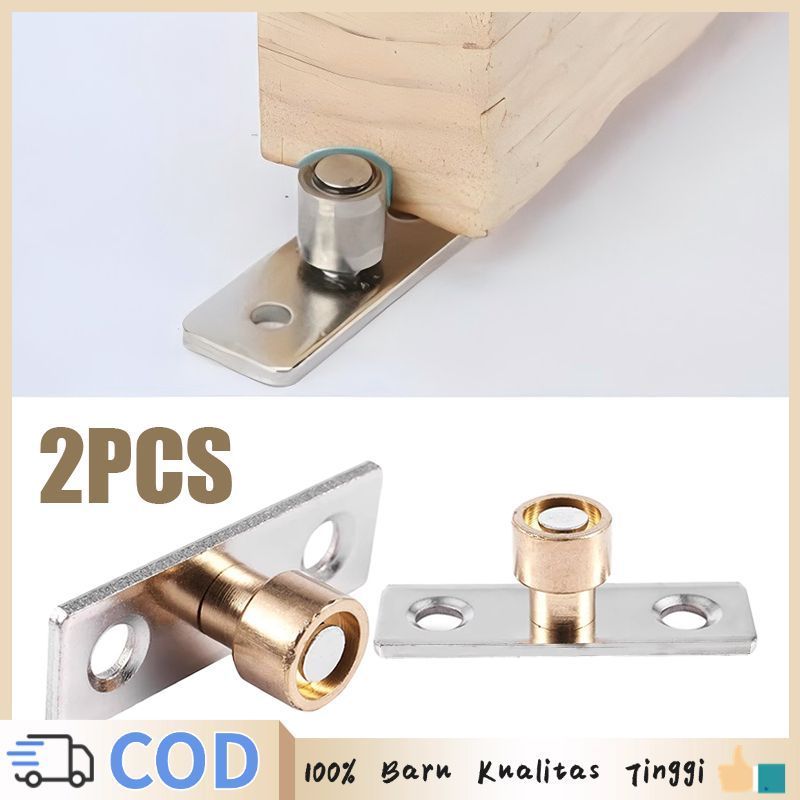 2pcs Roda Pintu Geser Bawah Roda Ganjal Pintu Multifungsi Guide Alat Roda Bawah Pintu Ganjal Pintu R