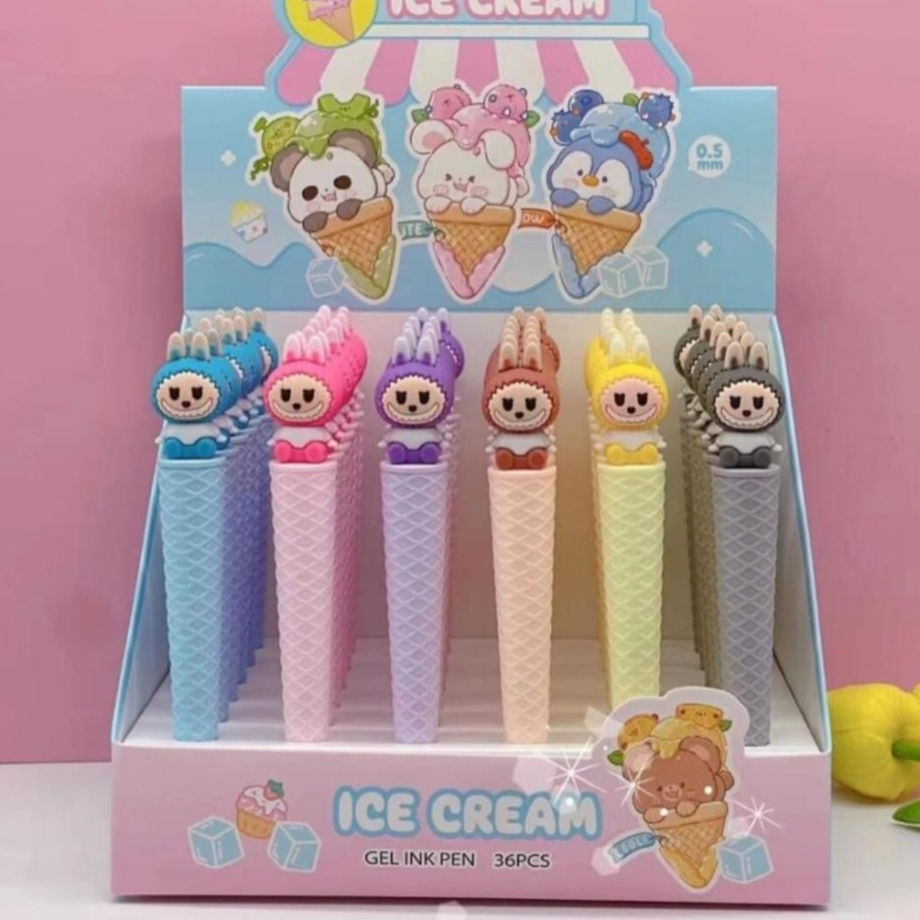 

PEN GEL MOTIF ICE CREAM CONE 1BUAH PULPEN