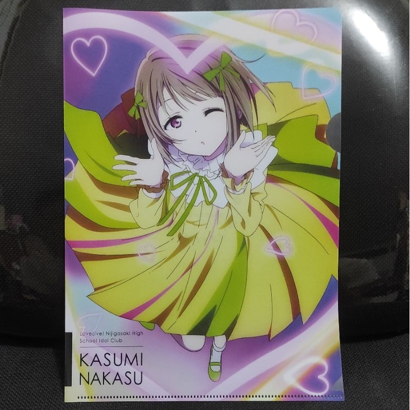 

Mini Clearfile Clear File Anime Love Live Nijigasaki Nakasu Kasumi Original Jepang