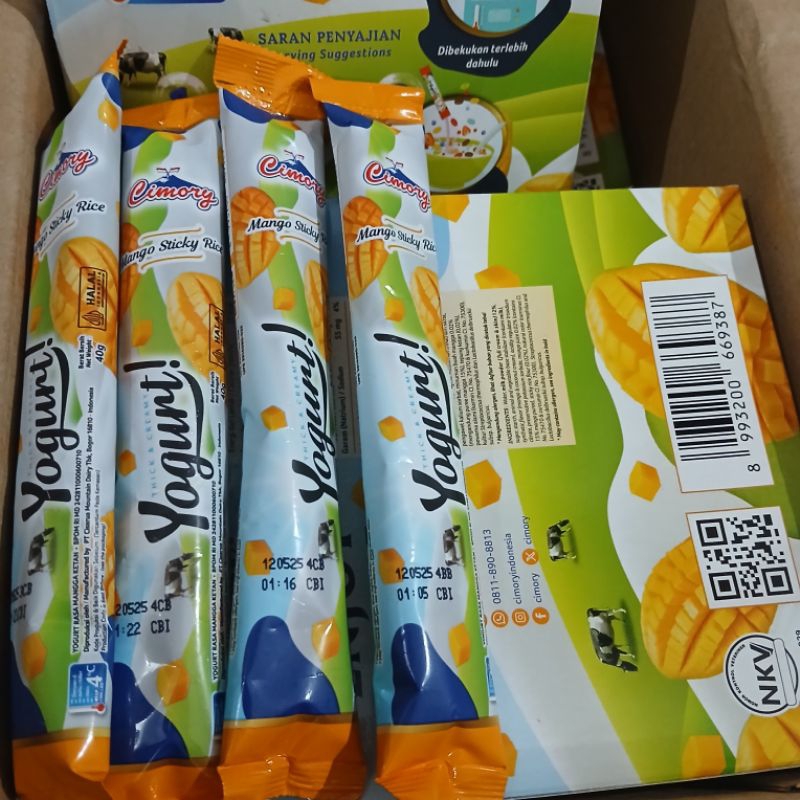 

RB YOGURT CIMORY STICK 1 Dus isi 25 pcs Stroberi Bluberi