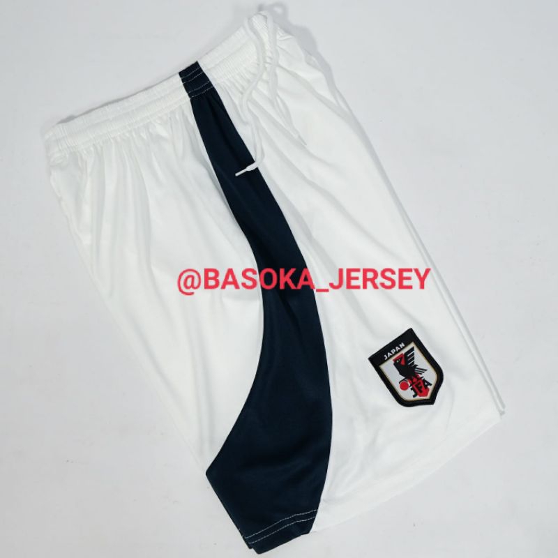 Grade Ori - Celana Japan Home 2022 World Cup - Celana Bola Timnas Jepang Putih