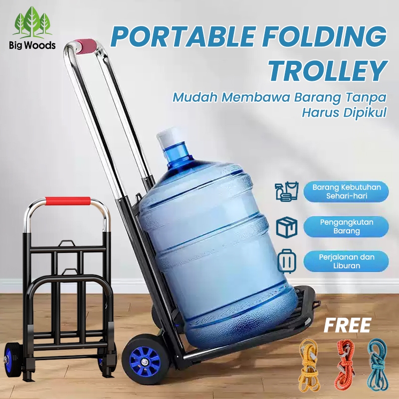 Troli Lipat 100 kg / 120 kg / 180 kg Trolley Lipat Serbaguna/ Trolley /Barang Serbaguna Luggage Carr