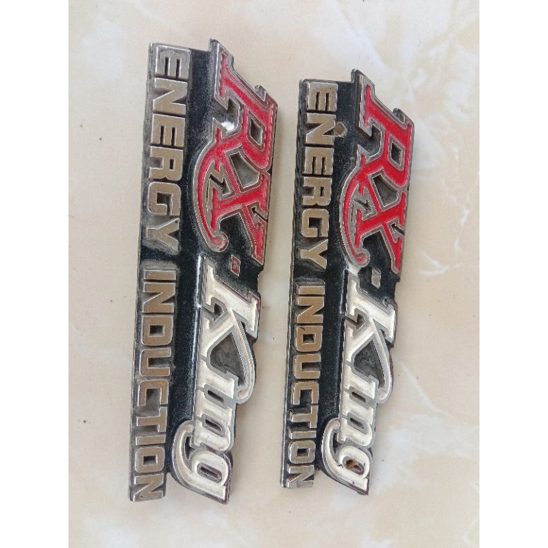 emblem logo timbul bok aki Yamaha RX king emblem kempol aki Yamaha RX king