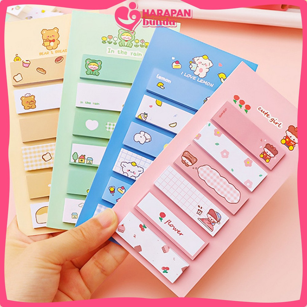 

Kertas Memo 6 Baris 120 Lembar Karakter Lucu / Sticky Note Pembatas Buku Perlengkapan Sekolah / 120 Sheets Sticky Notes Tempelan Lucu Import Harapan Bunda A79