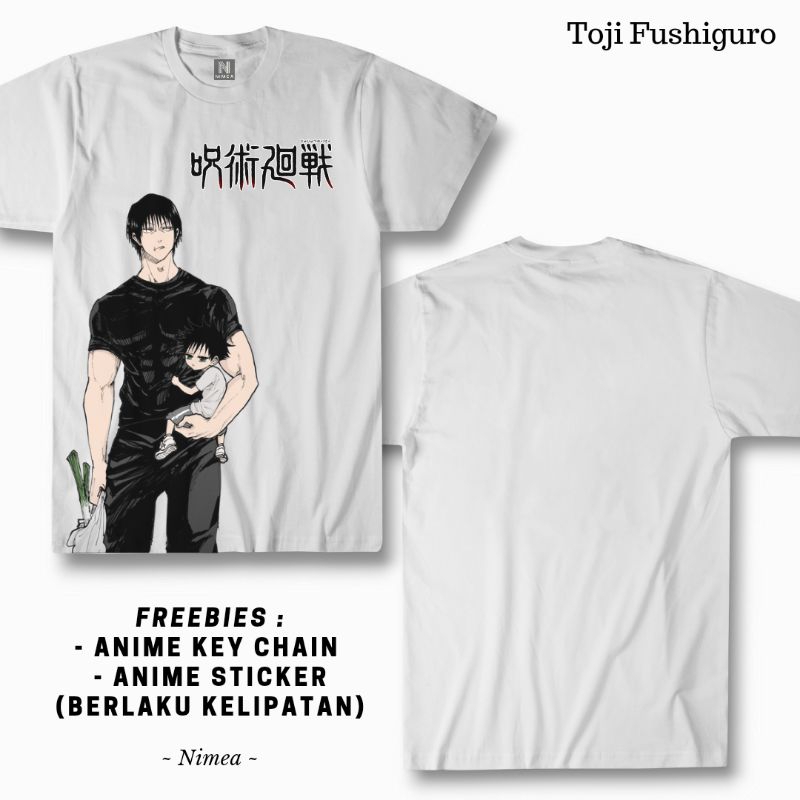 Kaos Toji Fushiguro Jujutsu Kaisen - Nimea