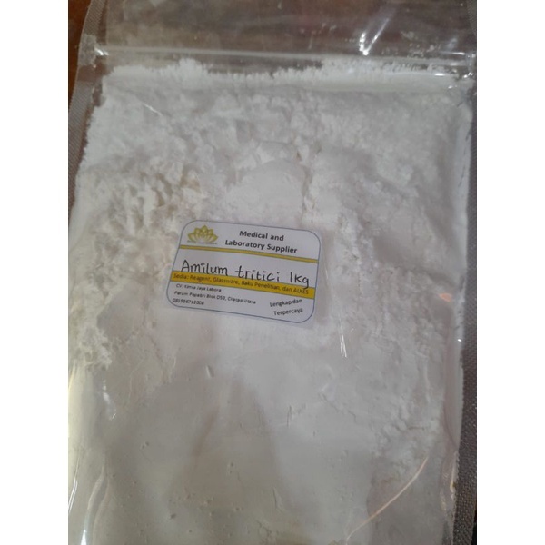 

Amylum Tritici 1 Kg_ Pati Gandum_ Wheat Starch_ Amilum Tritici