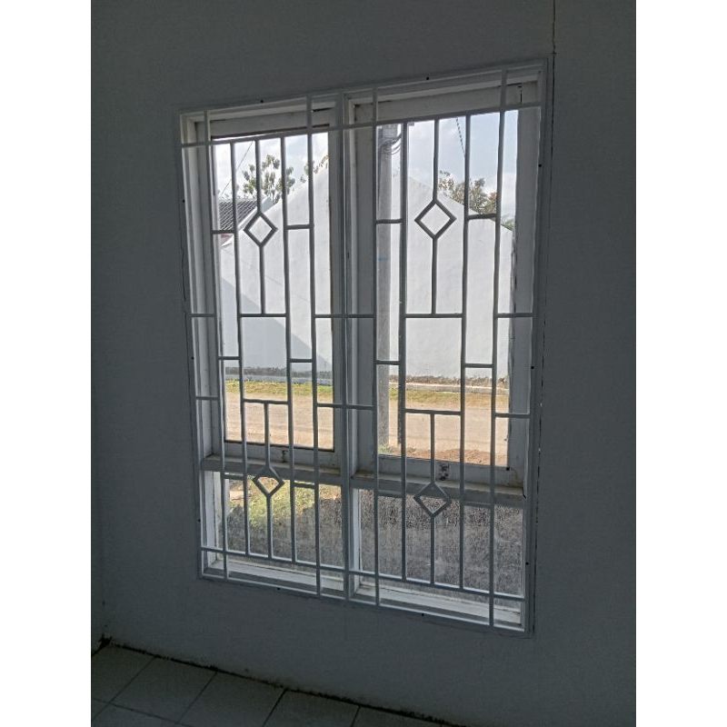 tralis jendela minimalis custome, tralis jendela hunian minimalis