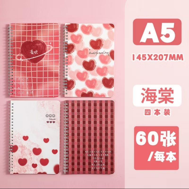 

Notebook Aesthetic A5 Buku Catatan Spiral