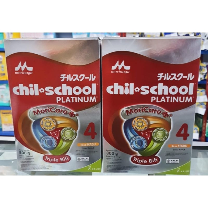 

Morinaga Chilschool Platinum 4 (3-12 tahun) Madu 800gr