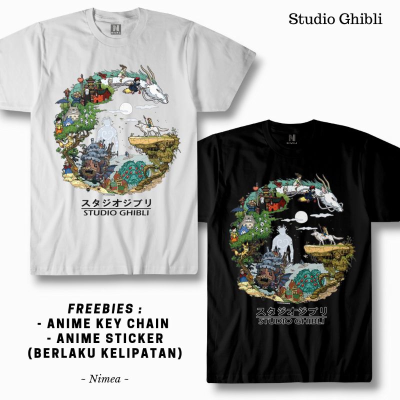 Kaos Anime Studio Ghibli - Nimea