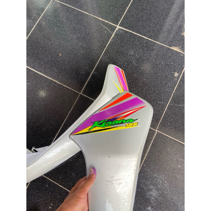 sayap luar honda kirana warna silver