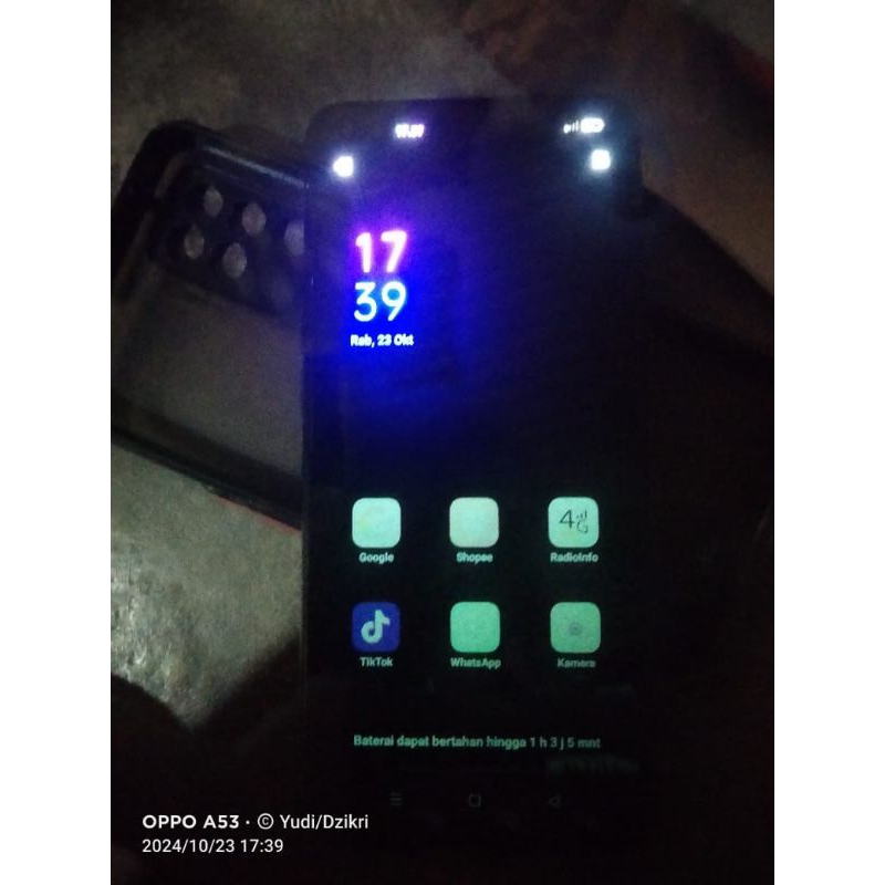 LCD Oppo Reno 4f minus sesuai gambar