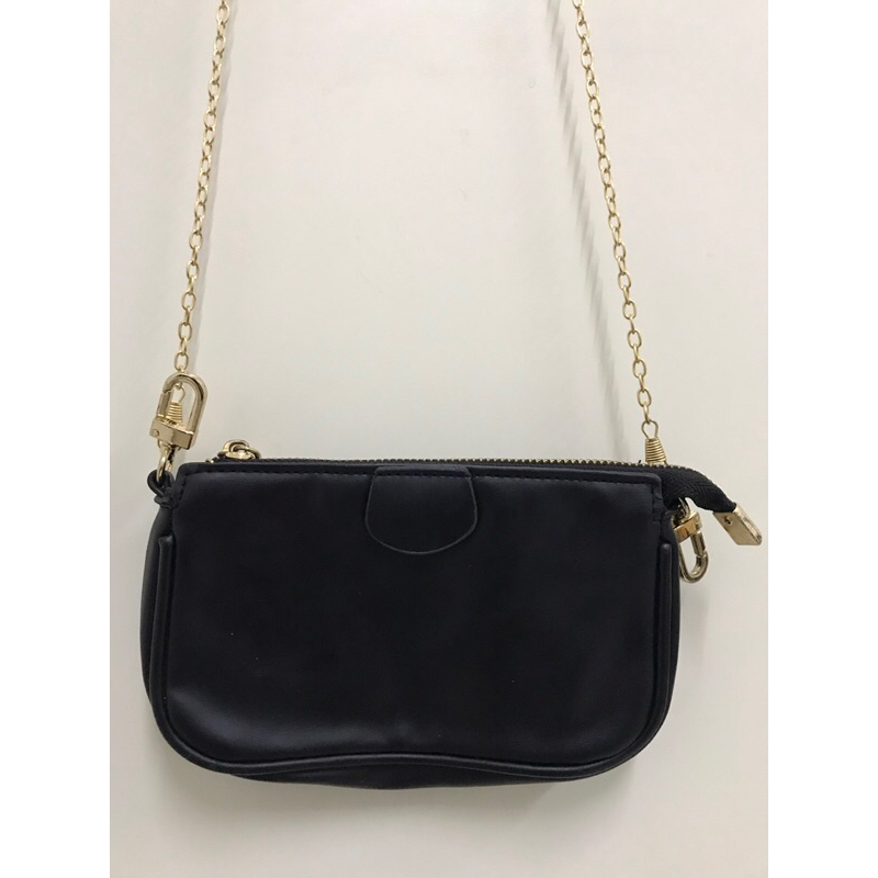 "PRELOVE" Sling Bag Rantai Tas Selempang Kulit Wanita Original