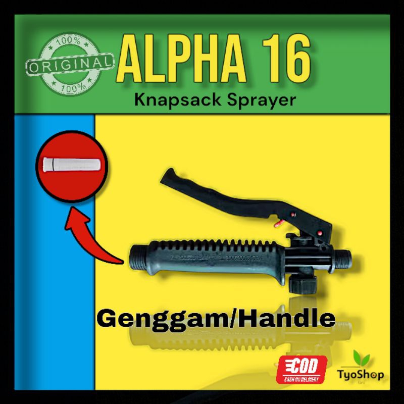 Genggam/Handle Alpha 16 Knapsack Sprayer original