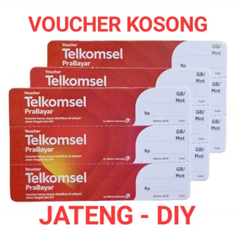 VOUCHER ZERO TELKOMSEL JATENG-DIY Exp 2025 | Bahan Inject Kuota