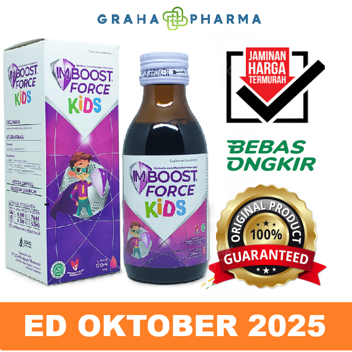 IMBOOST FORCE KIDS 120ML - SIRUP ANAK