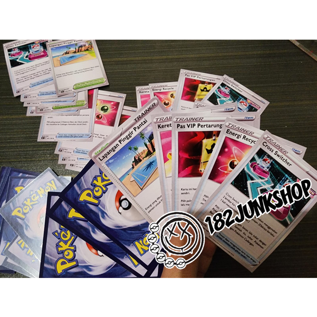 Kartu Proxy Pokemon Trading Card Game TCG - Custom