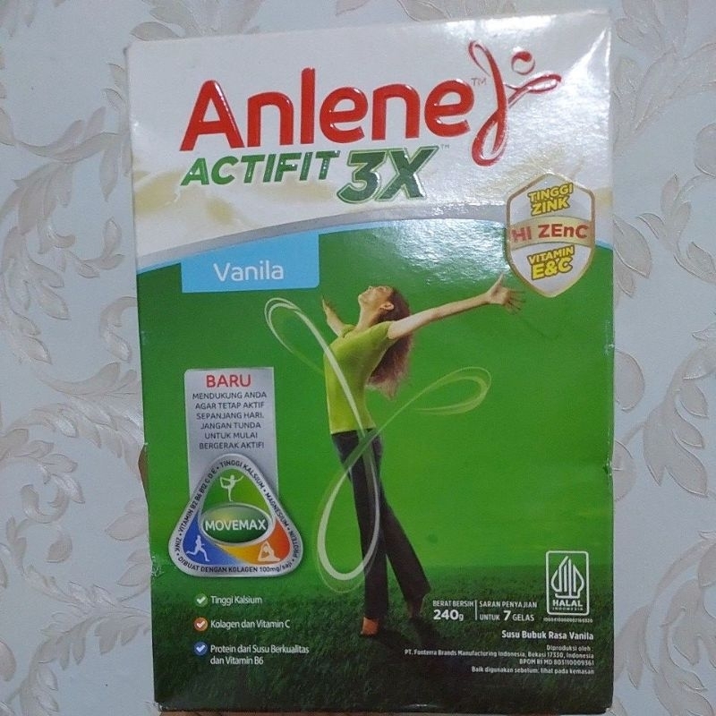 

Anlene Actifit 3x Rasa Vanila