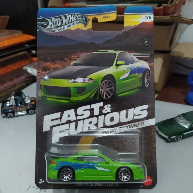 HotWheels Mitsubishi Eclipse fast and furious brian o'conner- Hot Wheels Mitsubishi Eclipse fast & f