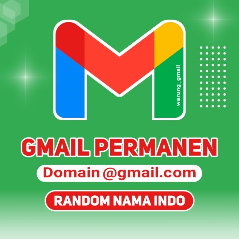 Gmail Permanent Domain @gmail.com | Email Gmail Permanen