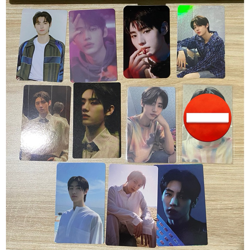 sunghoon sunoo enhypen pc photocard d:d dilemma card wallet