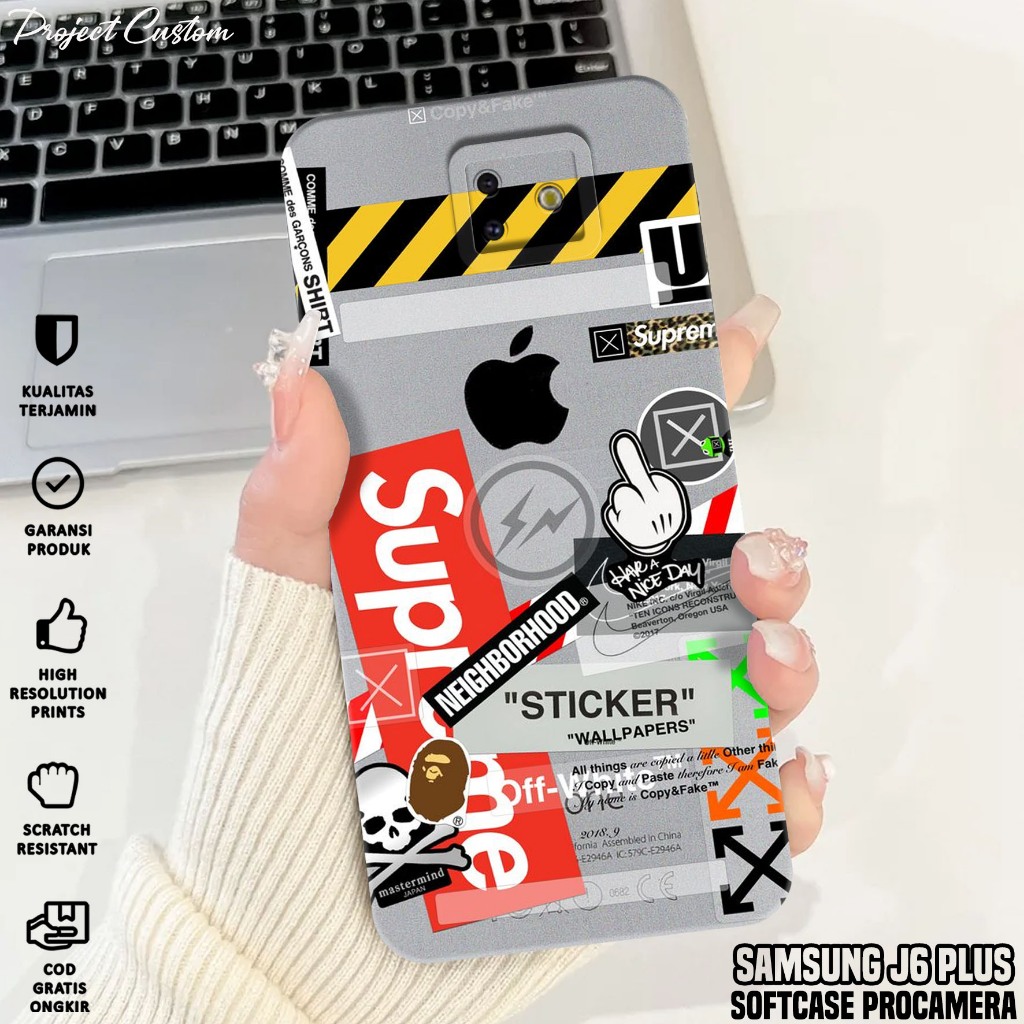 Softcase SAMSUNG J6 PLUS - Case Hp SAMSUNG J6 PLUS ( BA ) Silikon Hp SAMSUNG J6+ - Casing Hp SAMSUNG