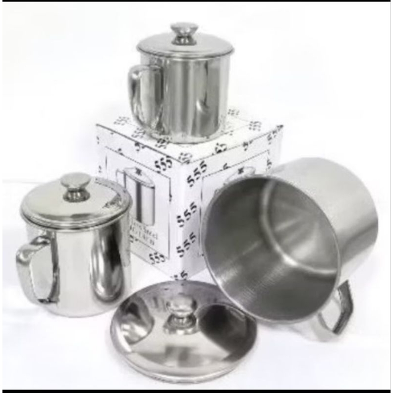 Cangkir/ Mug stainless 555