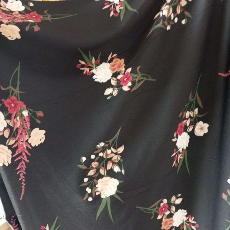 kain satin silk motif - kain baby silk motif - kain Armani silk motif - ajt