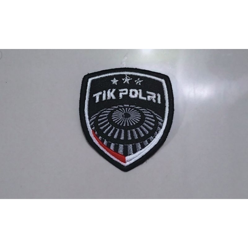TIK Polri Bordir Timbul