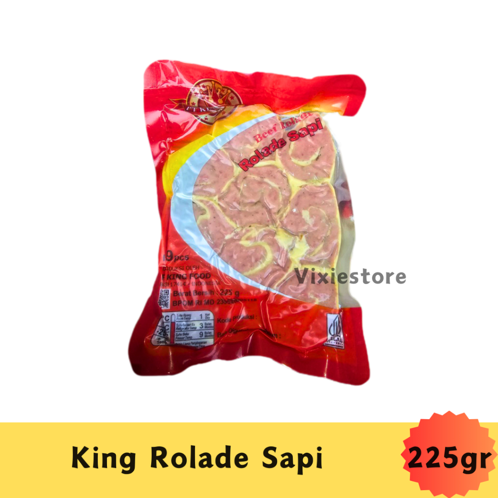 

King Beef Rolade 225gr - Rolade Sapi