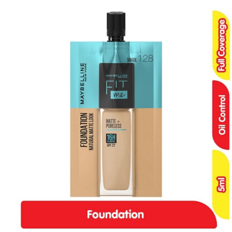 MAYBELLINE Fit Me Foundation Warm Nude 128 5ml