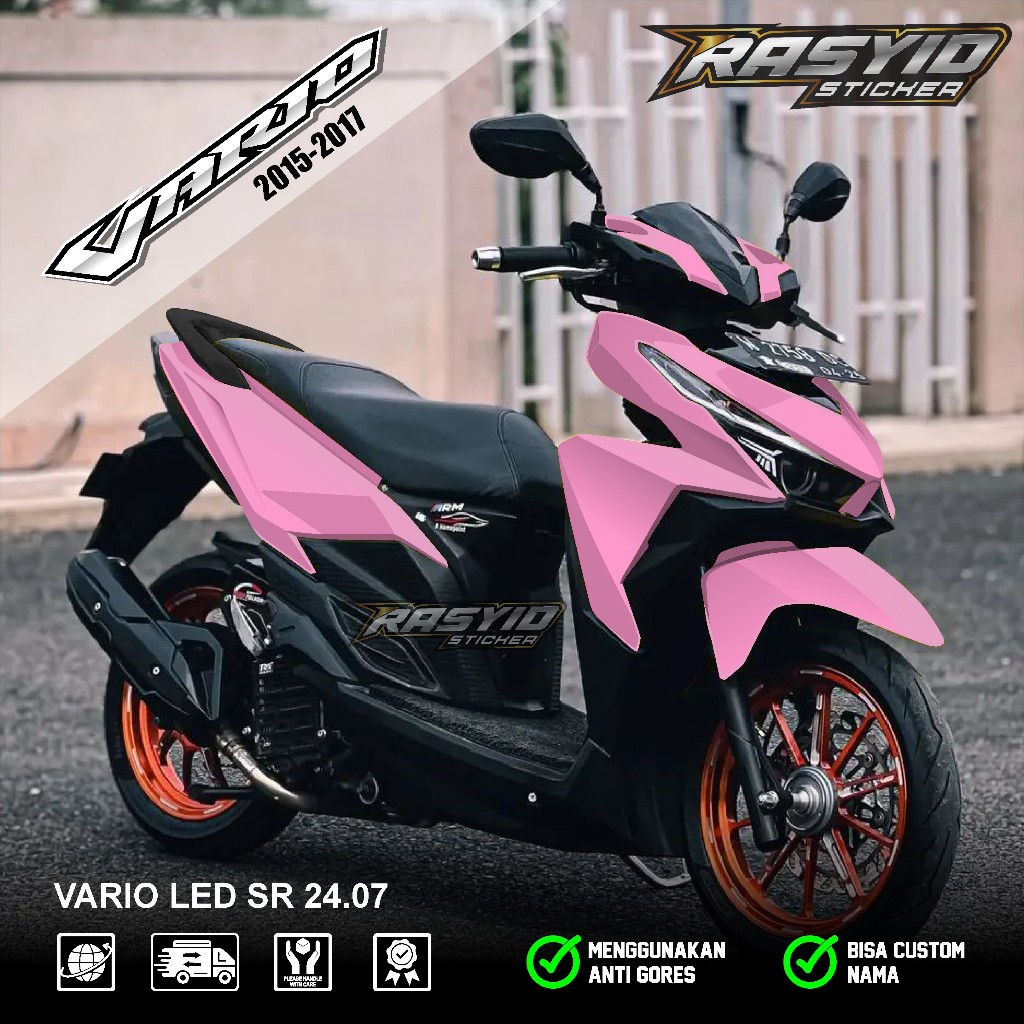 COD Sticker Decal Full Body Motor Honda Vario Led Lama Old 125 150 2015 2016 2017 Sticker Vario Led 