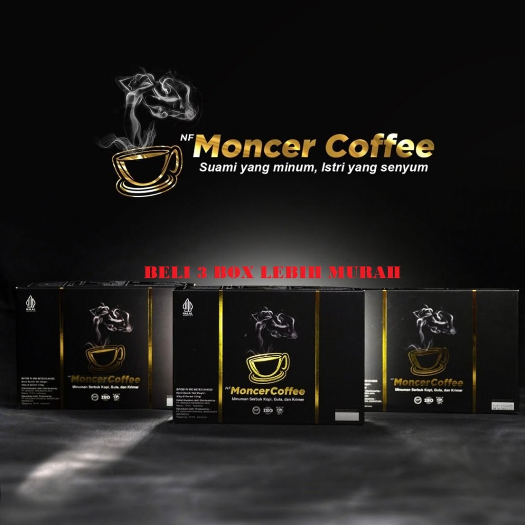 

FORMULA BARU KOPI PREMIUM HERBAL ALAMI ORIGINAL 100% NFMONCER 3 BOX