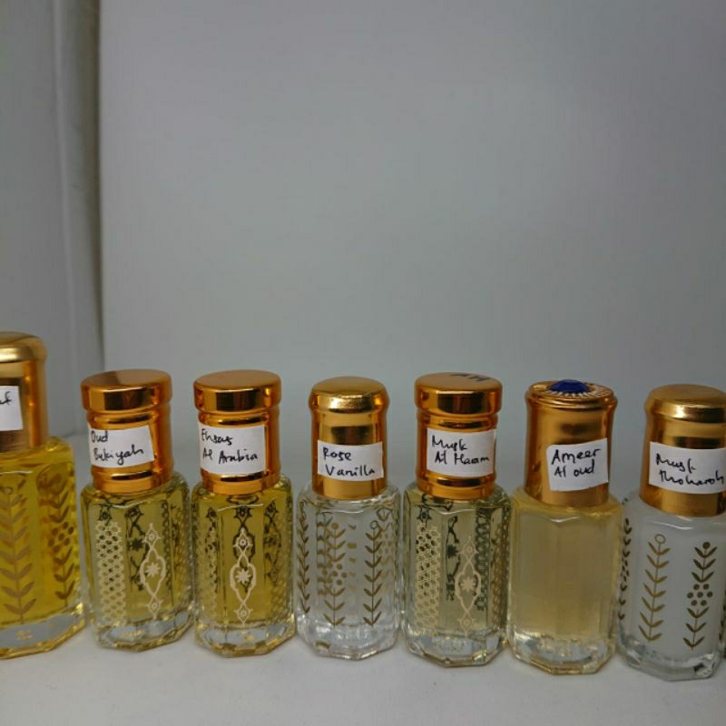 PARFUM MURNI BIBIT SURRATI 6 ml dan 12 ml botol Roll On