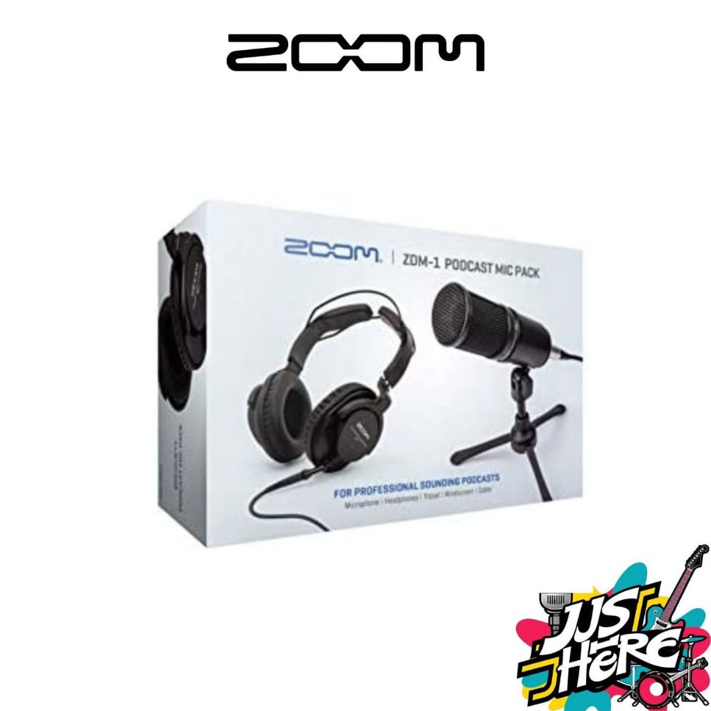 ZOOM ZDM-1 Podcast Mic Pack