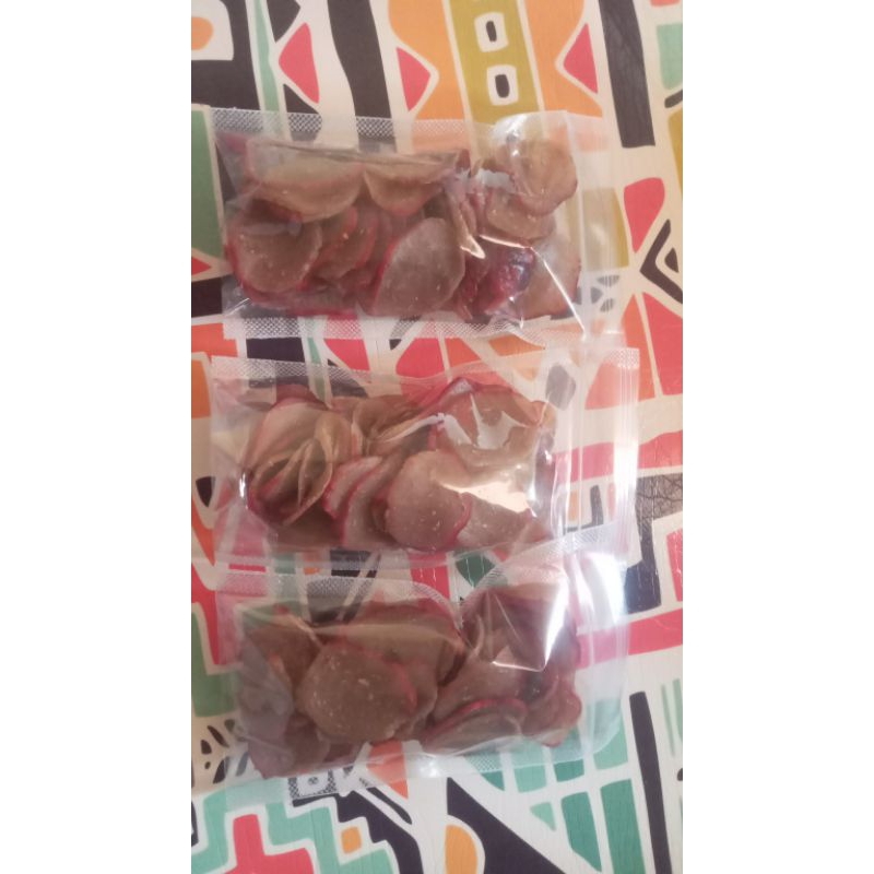 

Krupuk tempe mentah|Krupuk seblak