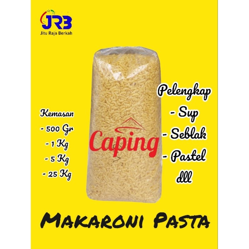 

Caping Makaroni Pasta dan Goreng