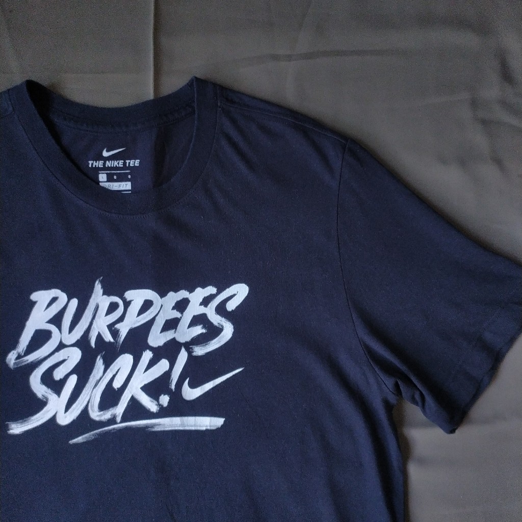 Kaos Nike Drifit Like New Second Ori Navy Size L