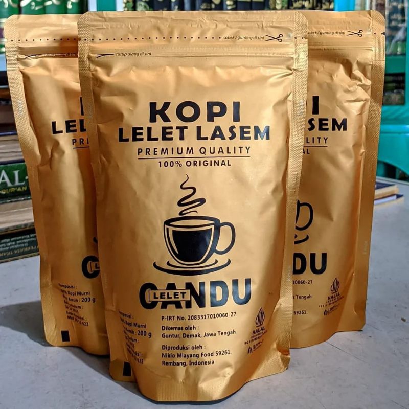 

CANDU COFFE - KOPI LELET LASEM 200 gram ORIGINAL