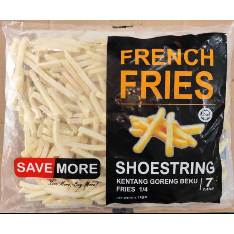 

SaveMore French Fries Shoestring 1kg