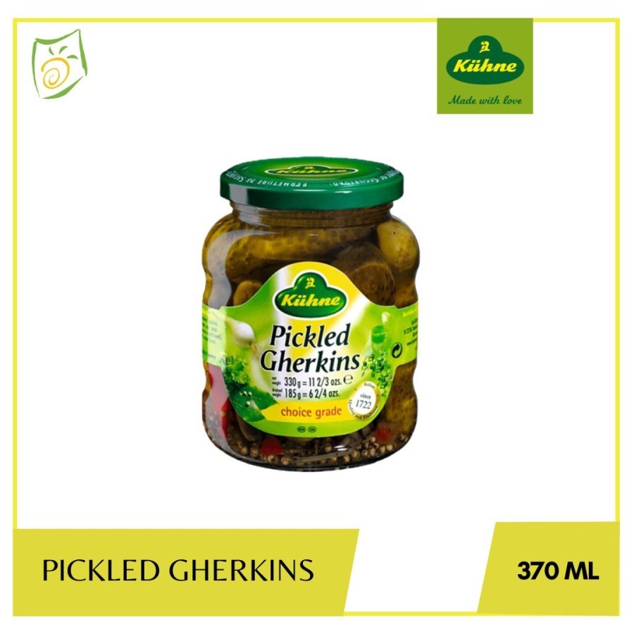 

Kuhne Pickled Gherkins 370 ML