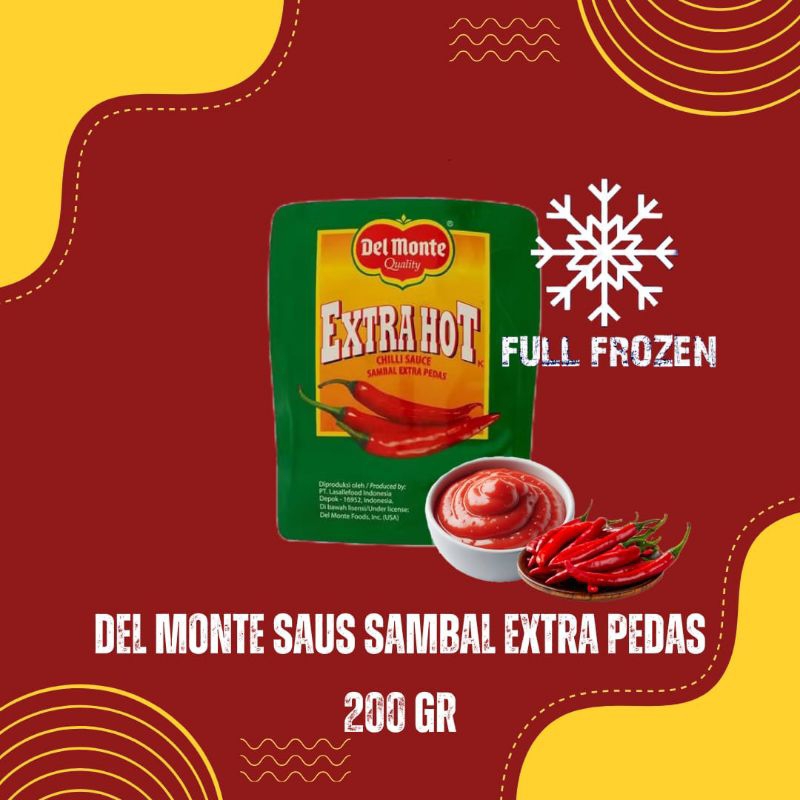 

Saus Delmonte Sambal Extra Pedas 200gr