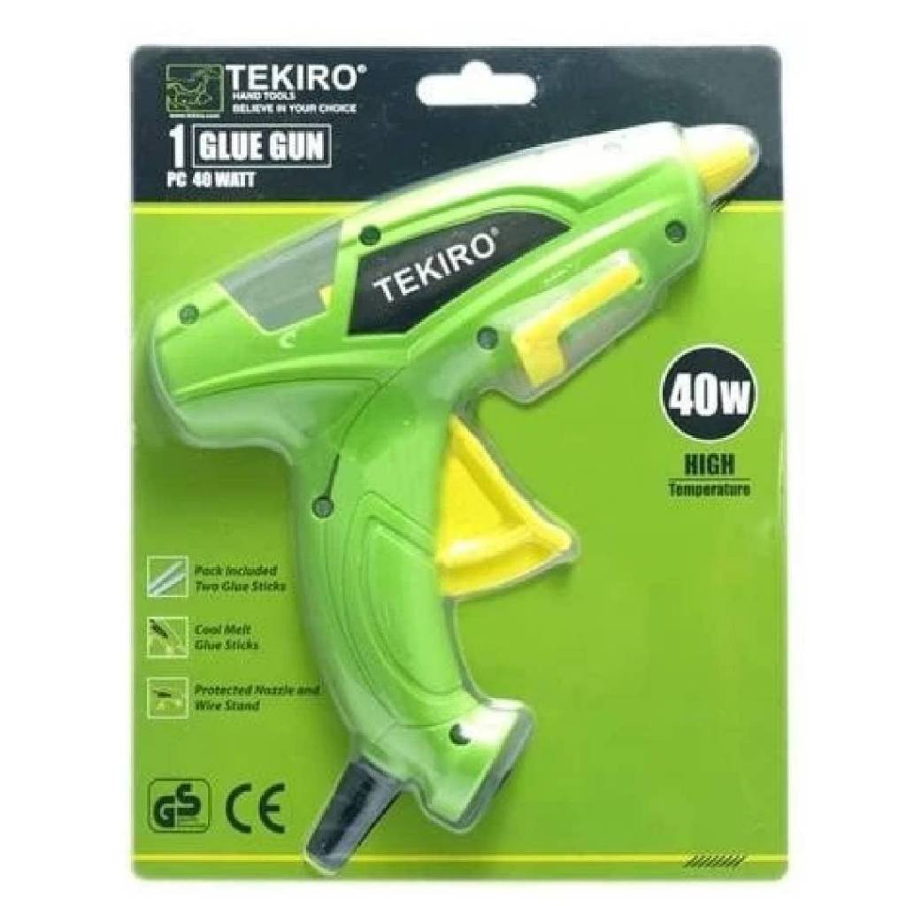 TEKIRO LEM TEMBAK 40WATT / GLUE GUN -LEM TEMBAK / TEKIRO GLUE GUN / TEMBAKAN LEM