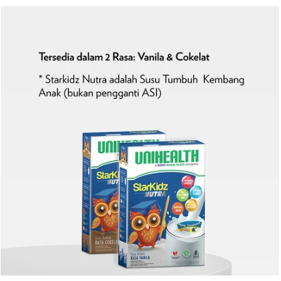 

Vanila & Coklat 750 gr - Otak Cerdas, Badan Sehat, Masa Depan Cerah Starkidz Platinum